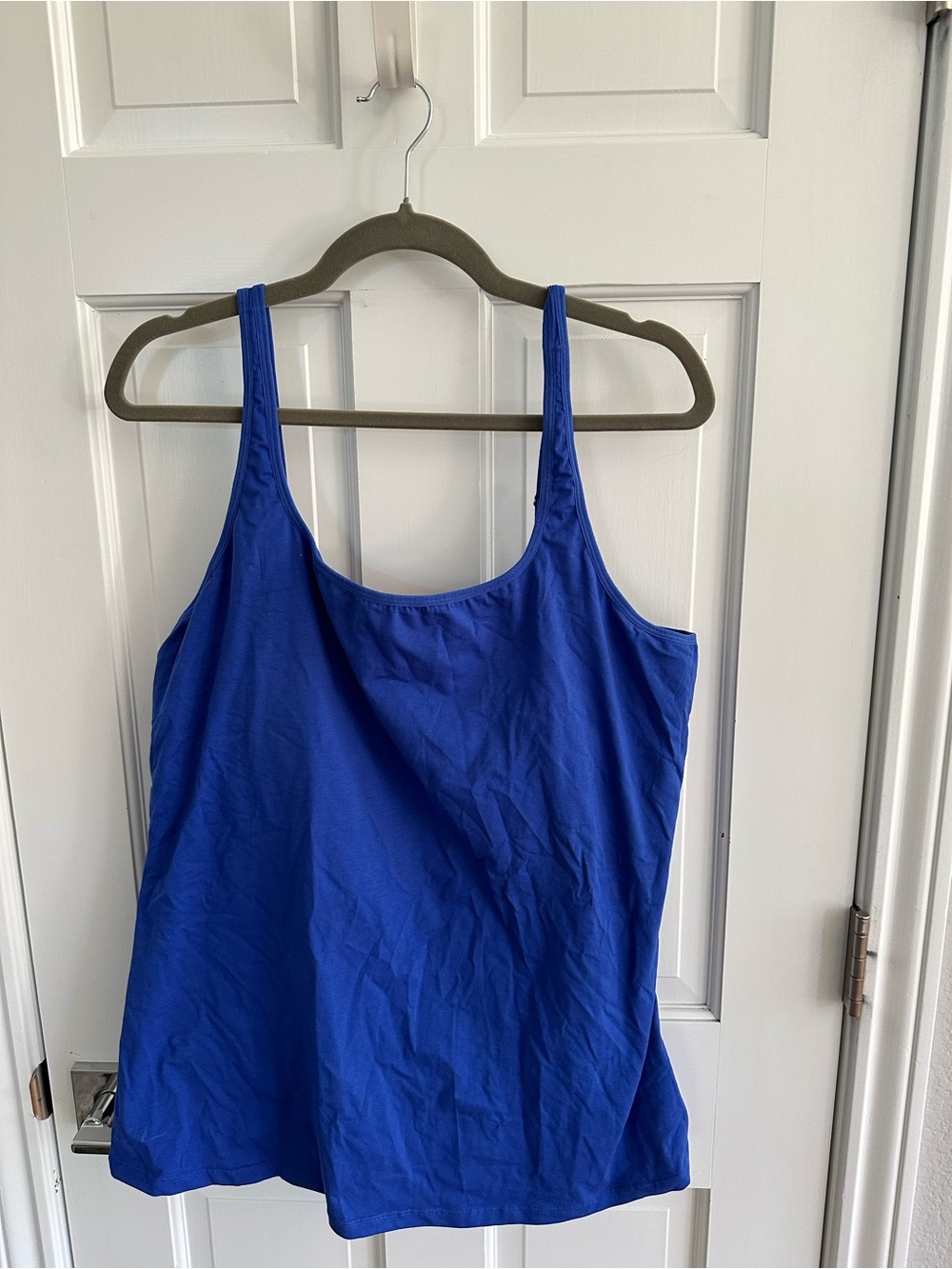 Classic Scoop Neck Royal Blue Camisole